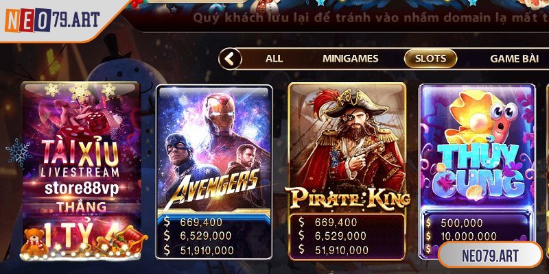 Nổ hũ siêu anh hùng lấy cảm hứng từ vũ trụ Marvel/DC